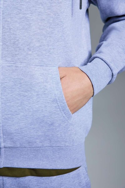 Anthem Studio Zipped Hoodie - Grey Marl / 3XL