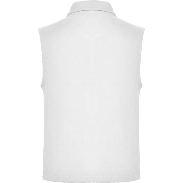 Gilet en polaire unisexe Bellagio - Blanc / 2XL