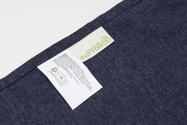 Tablier En Coton Recyclé Chepex - Bleu Foncé