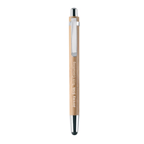 Coffret stylo et crayon en bam Bambooset