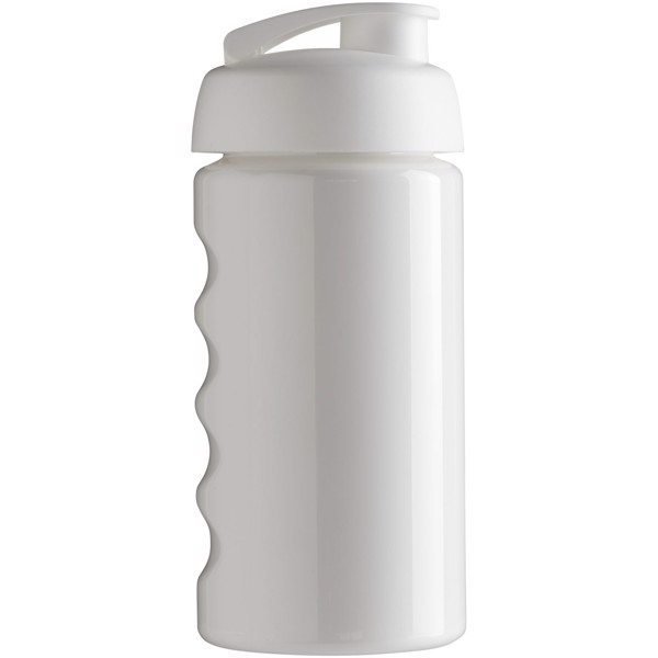 Bidon H2O Bop® o pojemności 500 ml z wieczkiem zaciskowym - Biały