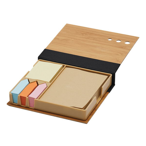 Memo Box Bamboo Note