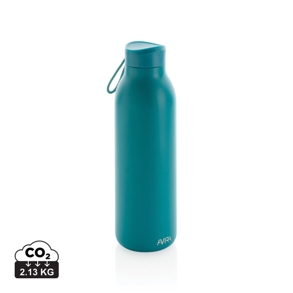 Avira Avior RCS gerecycled roestvrijstalen fles 500 ML - Turquoise