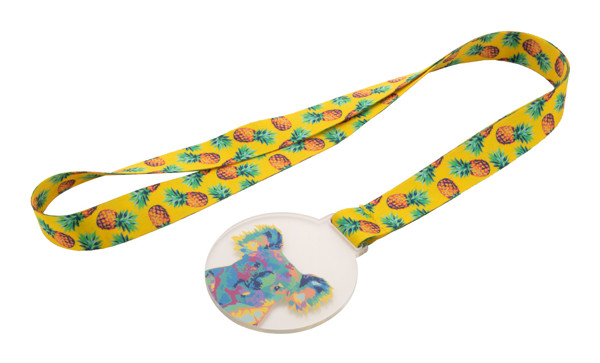 Custom Medal Subdal Colour - Transparent