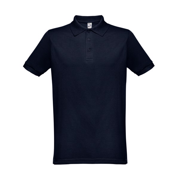 THC BERLIN. Men's polo shirt - Navy Blue / XXL
