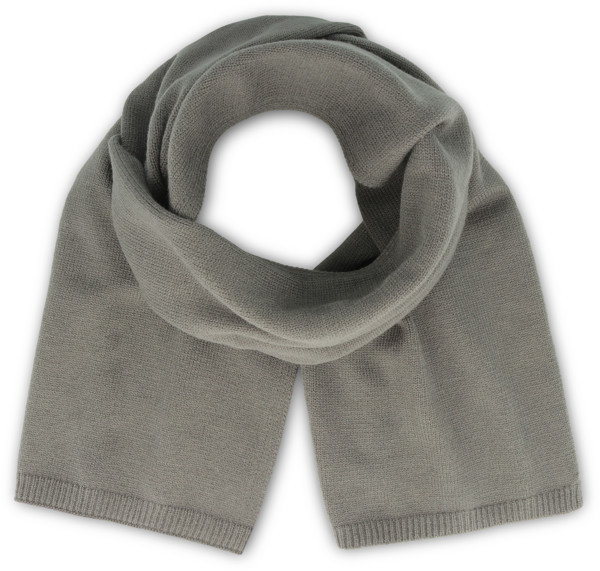 Knitted Scarf Atlantis | Wind Scarf-S - Dark Grey / onesize