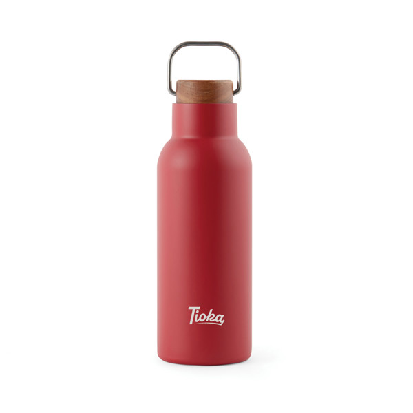 Vinga Ciro vakuumska steklenica, 580 ml, reciklirano jeklo - Rdeča