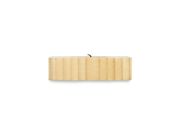 Bamboo candle holder with tealight LUMOS