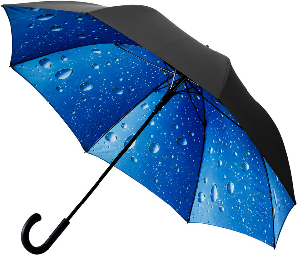 FALCONE - Grand parapluie - Automatique - Impermable au vent -  120 cm - Noir