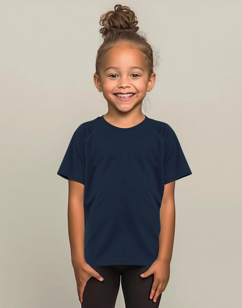 Active 140 Raglan Kids - White / XS (110-116)