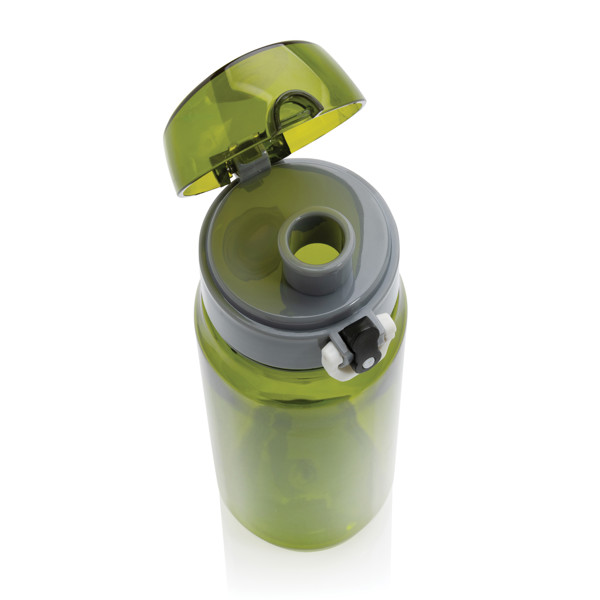 Yide športna steklenica rPET z zaklepom, 600 ml - Zelena