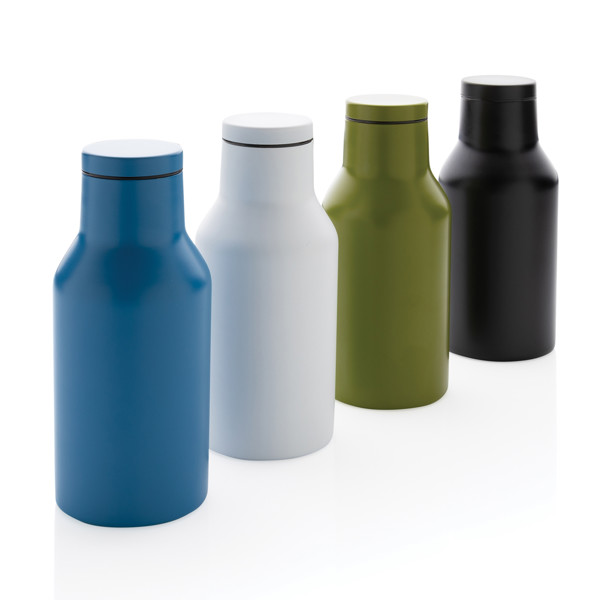 Bouteille isotherme compacte 300ml en acier inoxydable recyc - Bleu