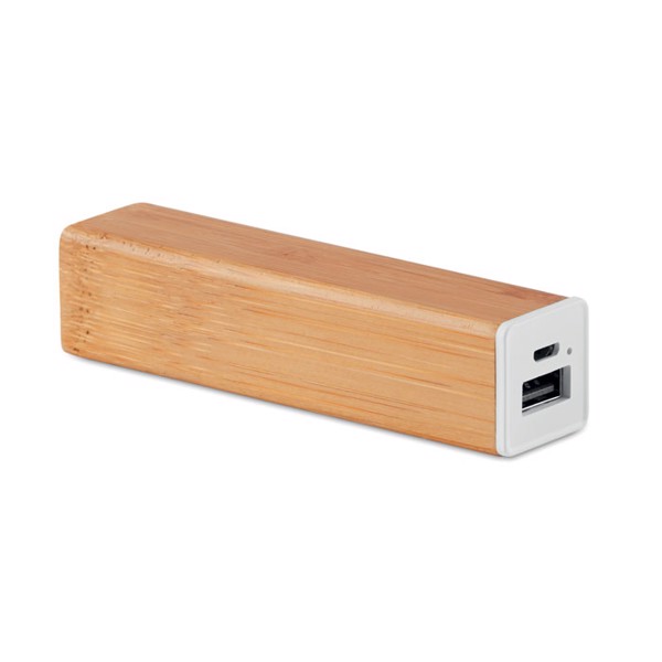 MB - Power bank bamboo 2200 mAh Powerbam