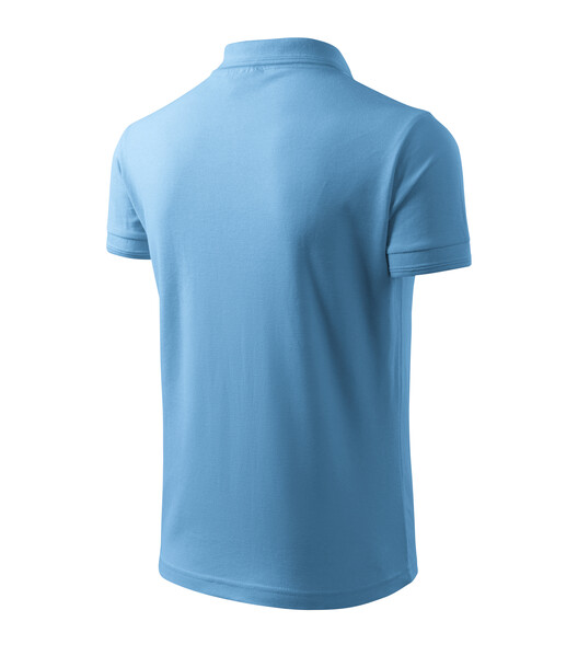 Polokošile Pánská Malfini® Pique Polo - Azurově Modrá / 3XL