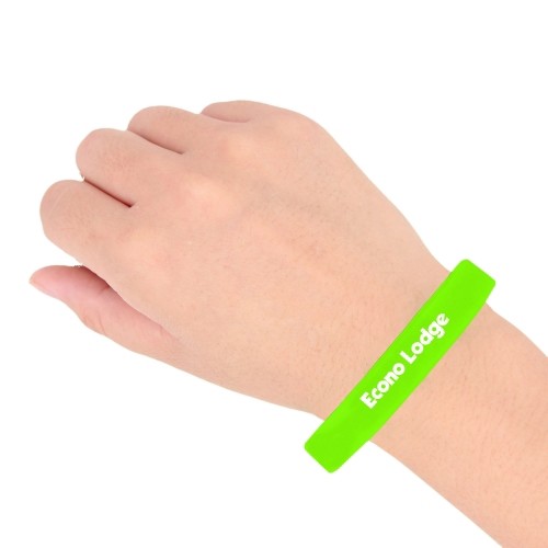 Glow In The Dark Silicone Wristband bracelet