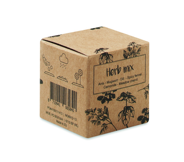 Bombi Iii herb seed bomb kit, 25 mm diameter