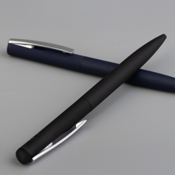 LYD - BND182 - Stylo à bille à torsion en acier inoxydable recyclé