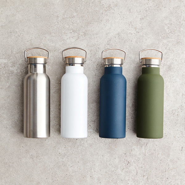 Vinga Miles vacuum thermos bottle, 500 ml - White