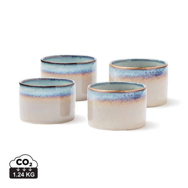 VINGA Nomimono bowl set mini, 4 pcs set - Beige
