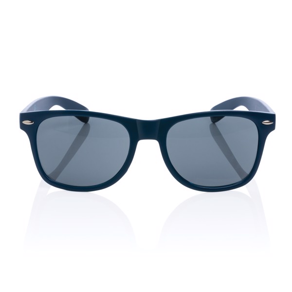 Lunettes de soleil en PC plastique recyclé GRS - Bleu Marine