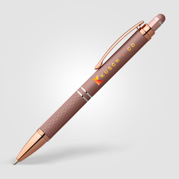 Phoenix Softy Rose Gold  Métallique Stylet - Or Rose / Jet d’encre 4 couleurs