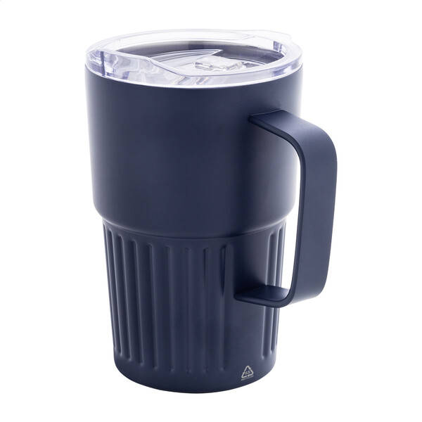 Mug Thermos Streaky Grab - Bleu Foncé