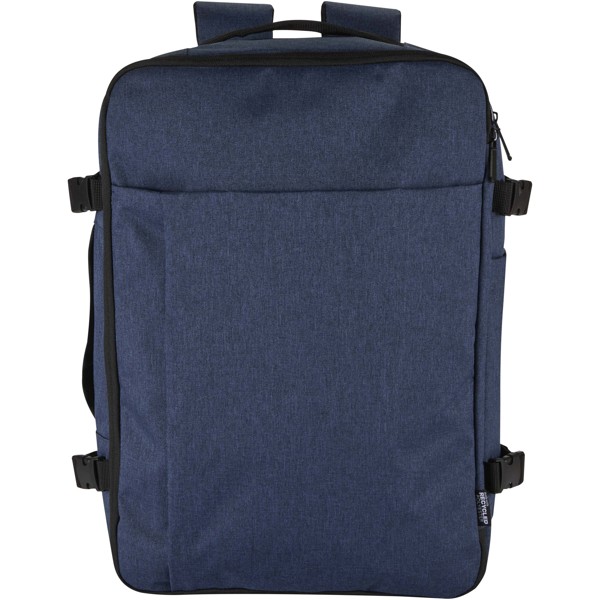 Sac à dos cabine Libra de 17" et 25 L recyclé et certifié GRS - Bleu cobalt