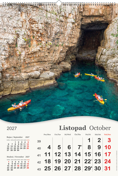 Okomiti zidni kalendar – More, more…