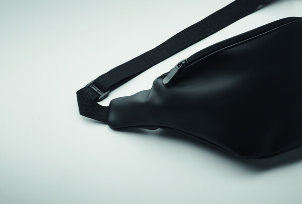 Bolsa de cintura em PU macio Bai - Preto