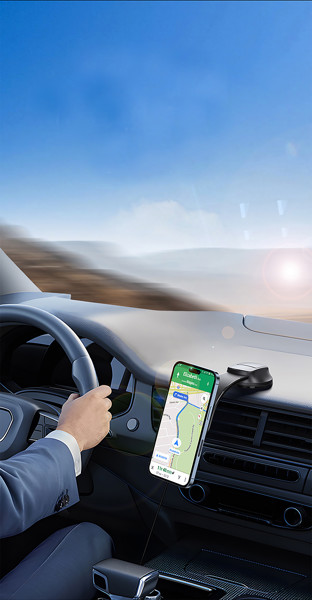 Magsafe magnetic wireless car charger