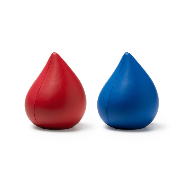 Drop-Shaped Stres - Red
