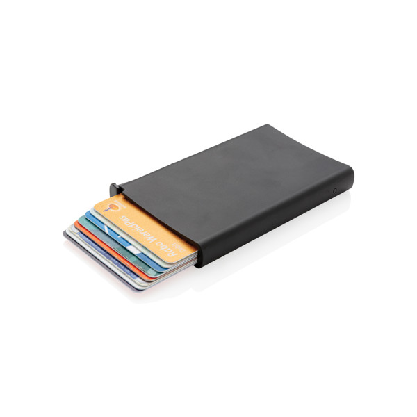 Standard aluminium RFID cardholder - Black