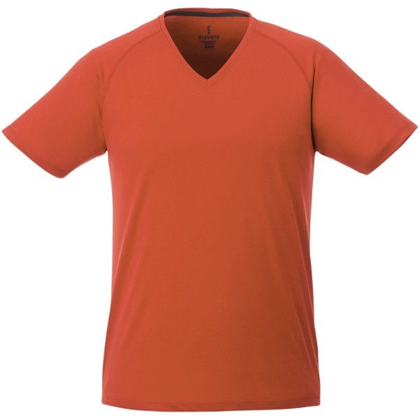 Męski t-shirt Amery z dzianiny Cool Fit odprowadzającej wilgoć - Pomarańczowy / L