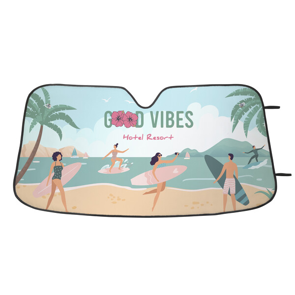Car sunshade - Full colour