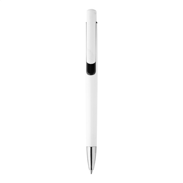 Guľôčkové pero Rubri - Black / White