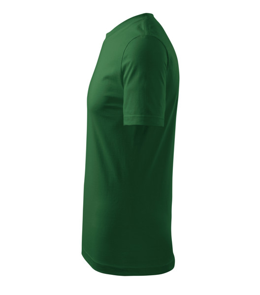 Tričko Pánske Malfini® Classic New - Fľaškovozelená / 3XL