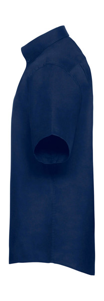 Oxford Shirt Short Sleeve - Black / S