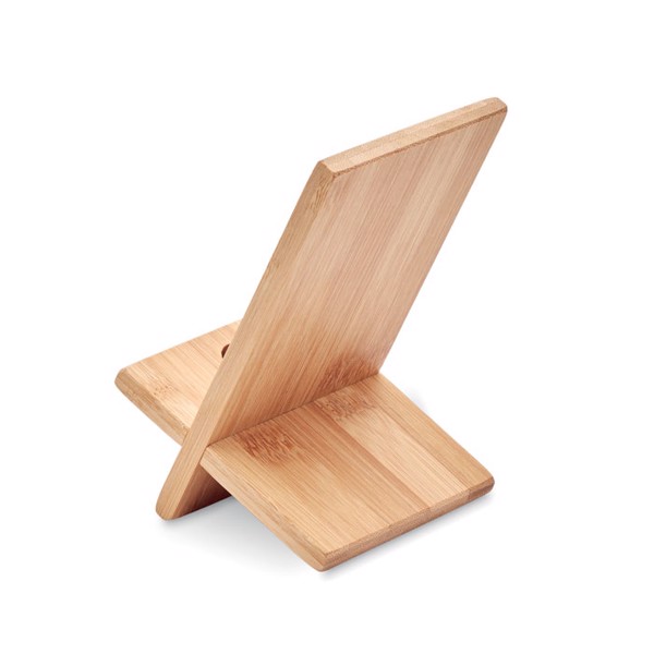 Whippy bamboo phone holder, 140x80 mm