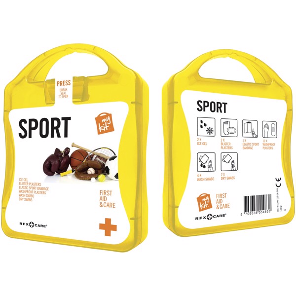 MyKit Desporto - Amarelo transparente