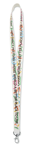 Seed paper lanyard: adding a new purpose to this popular item - Full colour