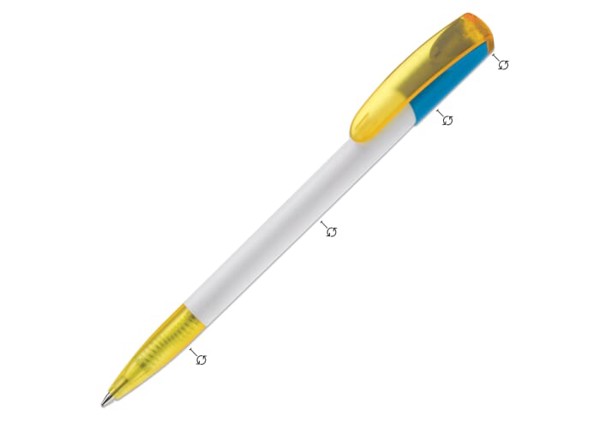 Deniro ball pen X20 refill, 2.5km writing
