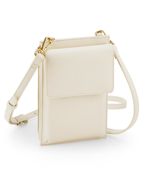 Boutique Cross Body Phone Pouch - Oyster / ONE SIZE