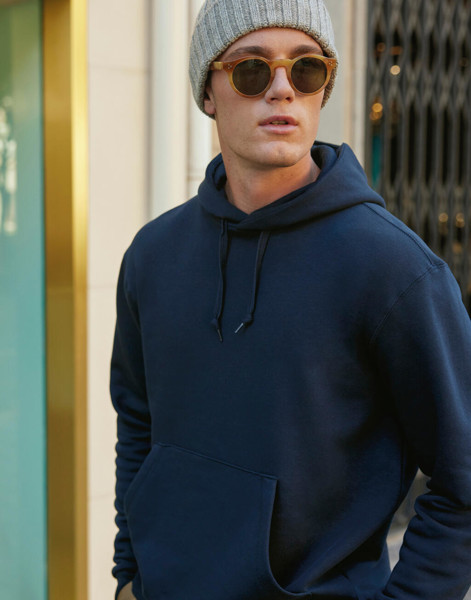 Id.003 Cotton Rich Hooded Sweatshirt - White / XL