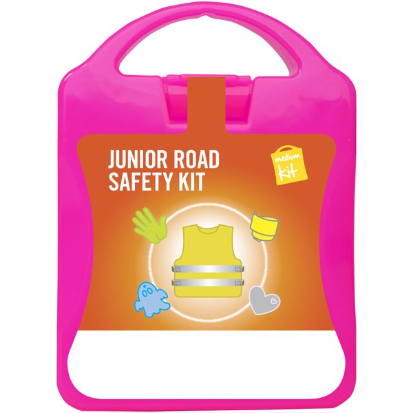 MyKit M Segurança rodoviária crianças - Magenta transparente