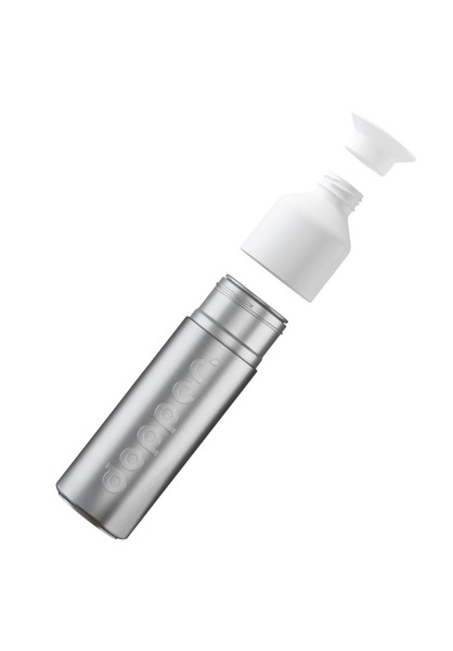 Dopper Solid Steel 490 ml - Silver / White