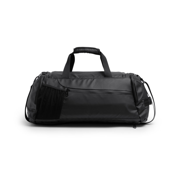 Mochila multifunción personalizada de PU leather 30 litros con compartimento para calzado y bolsillo para portátil