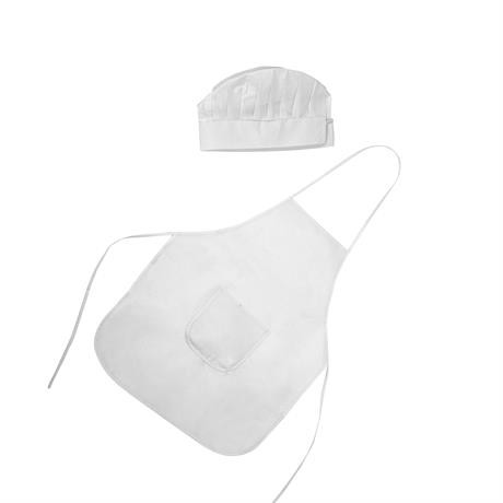 Set Delantal - Blanco
