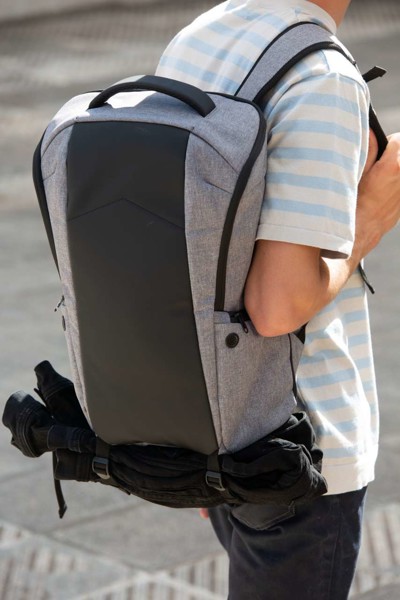 Anti-Theft Backpack - Graphite Grey Heather / Black