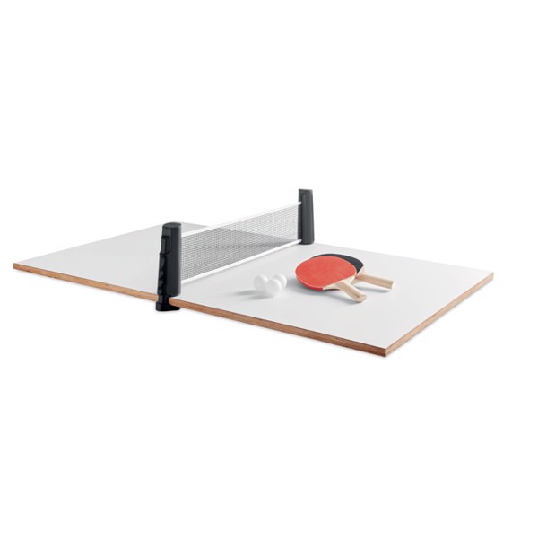 Ping Pong set with extendable net, RPET pouch