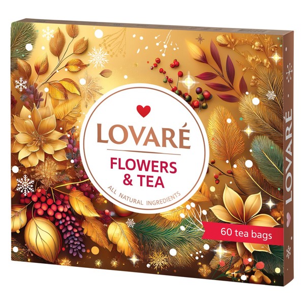 LOVARÉ. set čajů - Zlatá